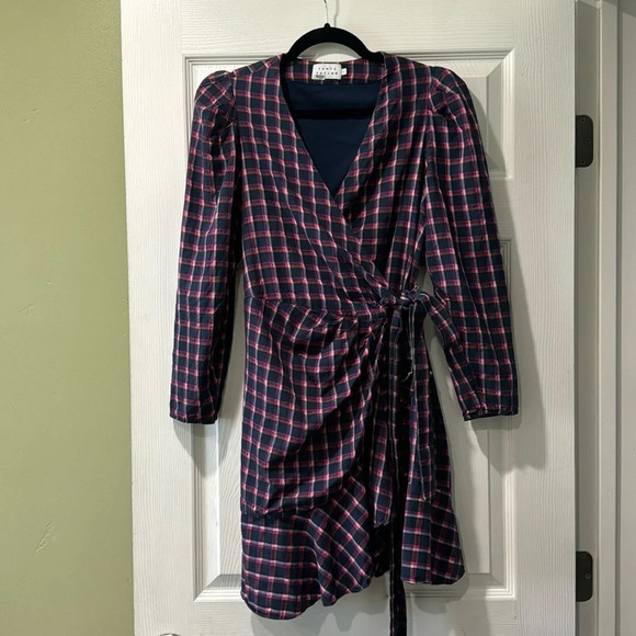 Tanya Taylor Plaid Lexi Dress - Picture 1 of 13